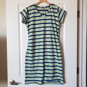 Striped t-shirt dress